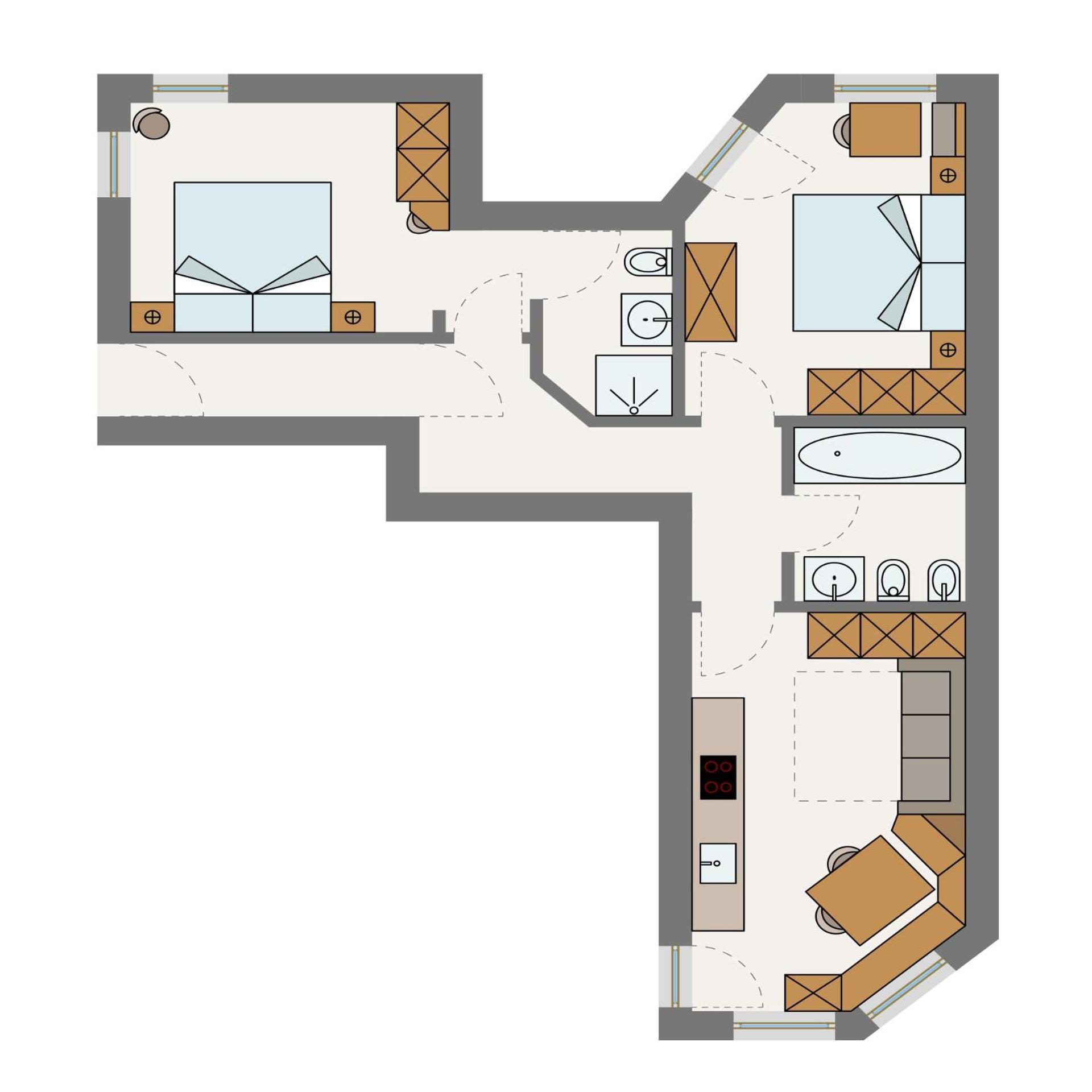 Apartment Ruiel Santa Cristina Val Gardena Extérieur photo